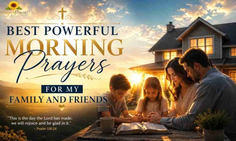 Best Powerful Morning Prayers for My Family and Friends