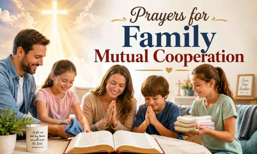 Prayers for Cooperation and Unity in the Family