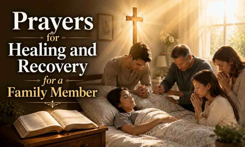 Prayers for Healing and Recovery for a Family Member