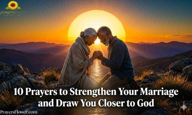 10 Prayers to Strengthen Your Marriage and Draw You Closer to God