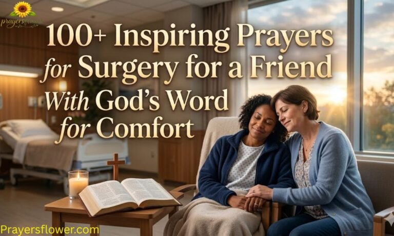 100+ Inspiring Prayers for Surgery for a Friend With God's Word for Comfort