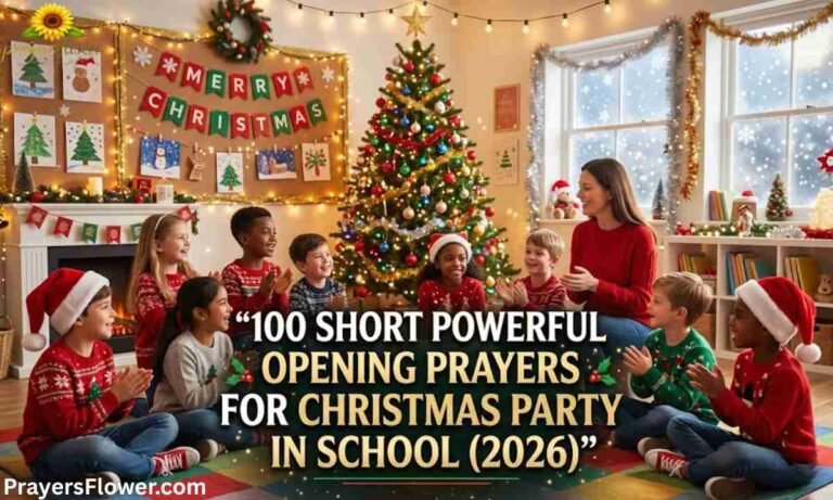 100 Short Powerful Opening Prayers for Christmas Party in School (2026)