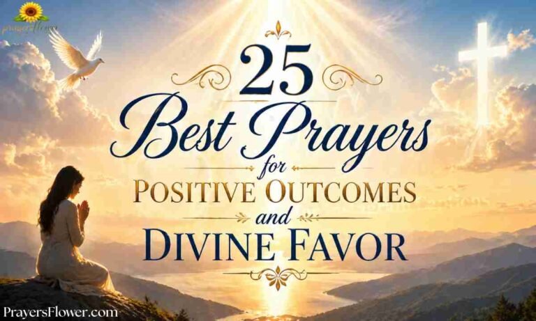 25 Best Prayers for Positive Outcomes and Divine Favor