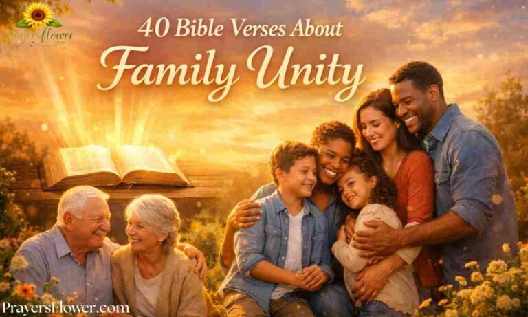 40 Bible Verses About Family Unity