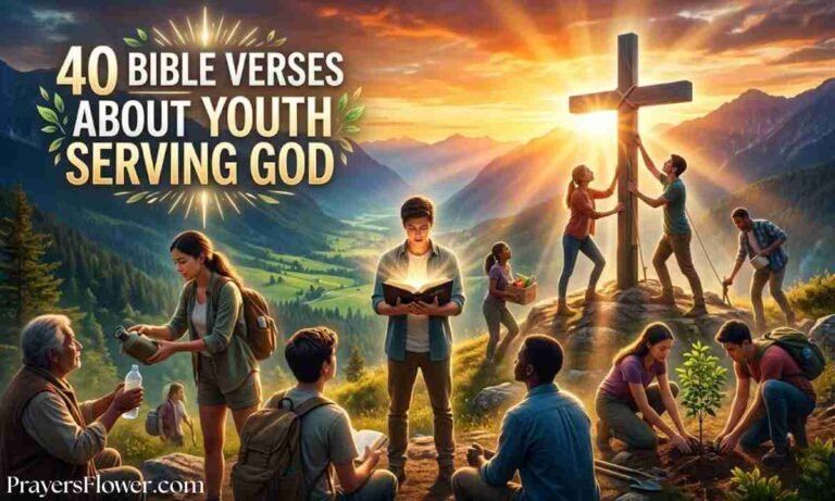 40 Bible Verses About Youth Serving God
