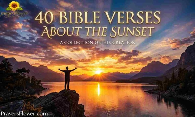 40 Bible Verses About the Sunset