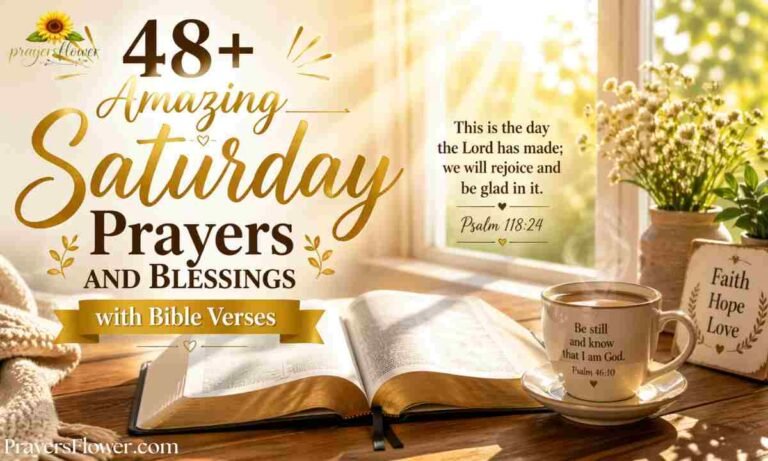 48 Amazing Saturday Prayers and Blessings with Bible Verses