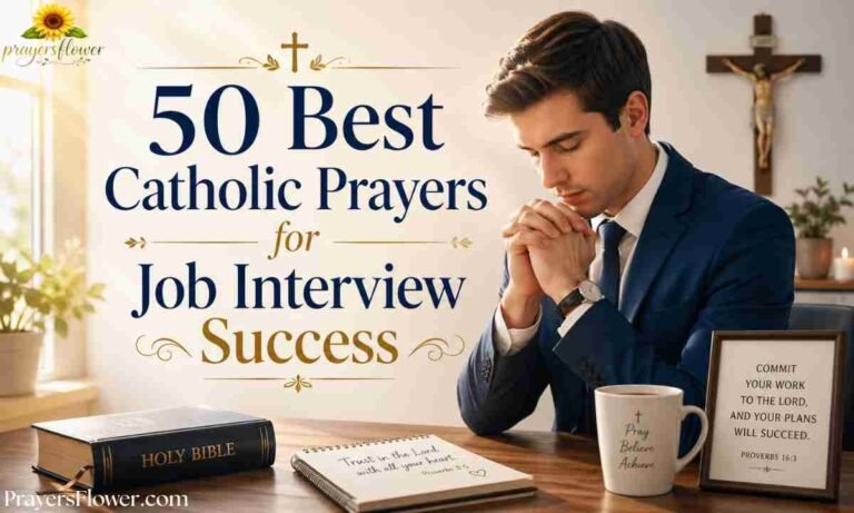50 Best Catholic Prayers for Job Interview Success