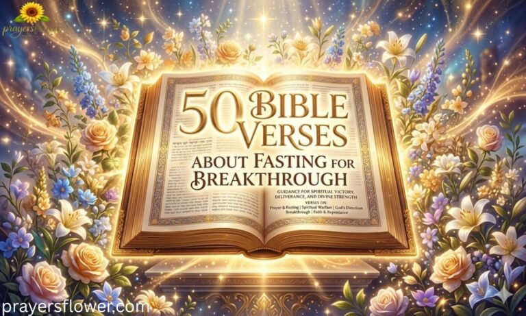 50 Bible Verses About Fasting for Breakthrough