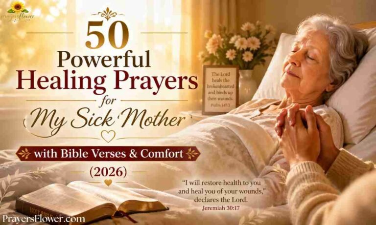 50 Powerful Healing Prayers for My Sick Mother with Bible Verses & Comfort (2026)