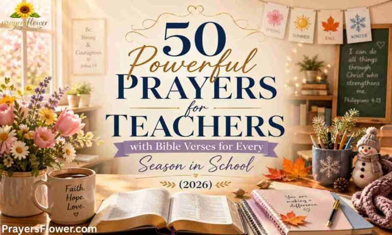 50 Powerful Prayers for Teachers with Bible Verses for Every Season in School (2026)