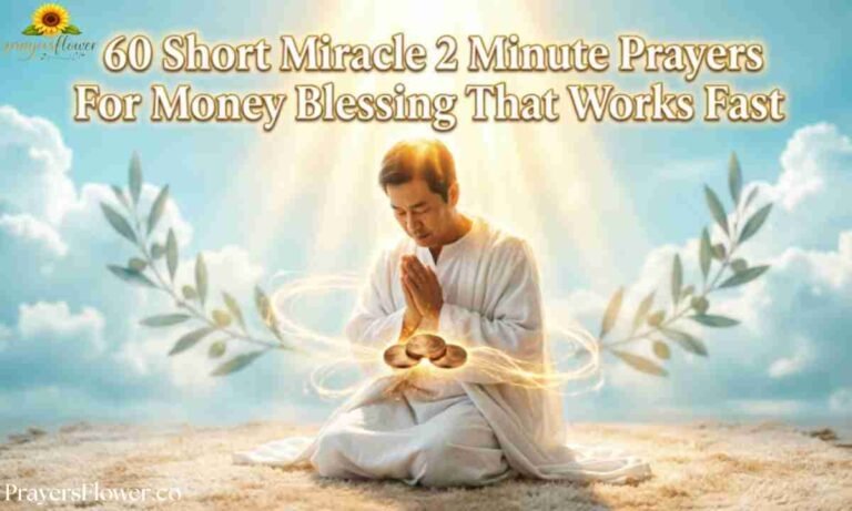 60 Short Miracle 2 Minute Prayers For Money Blessing That Works Fast
