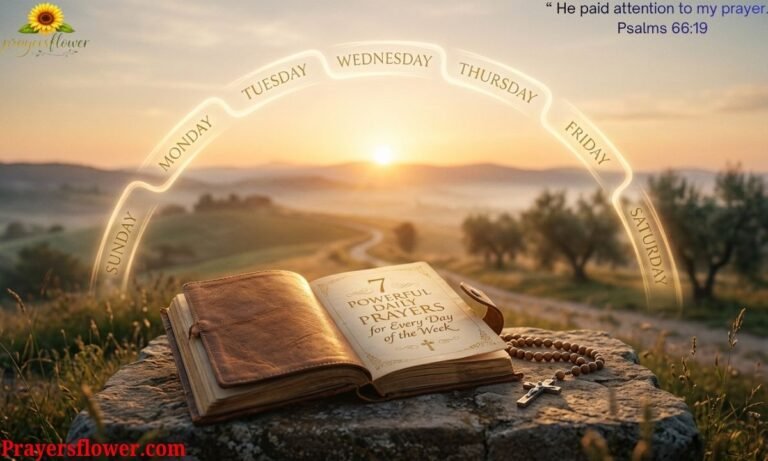 7 Powerful Daily Prayers for Every Day of the Week