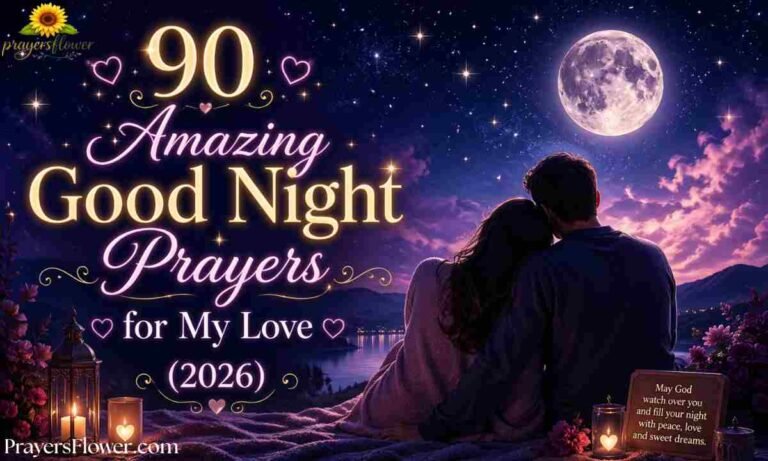 90 Amazing Good Night Prayers for My Love (2026)