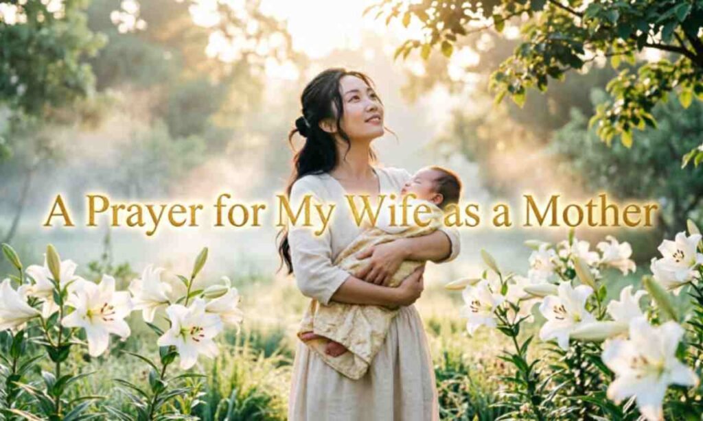A Prayer for My Wife as a Mother