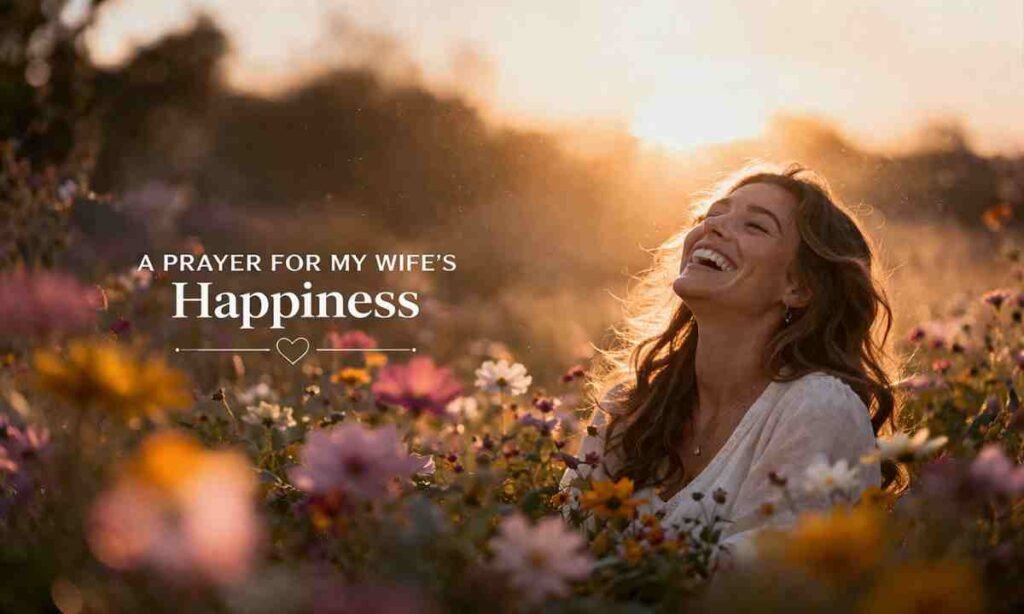 A Prayer for My Wife's Happiness