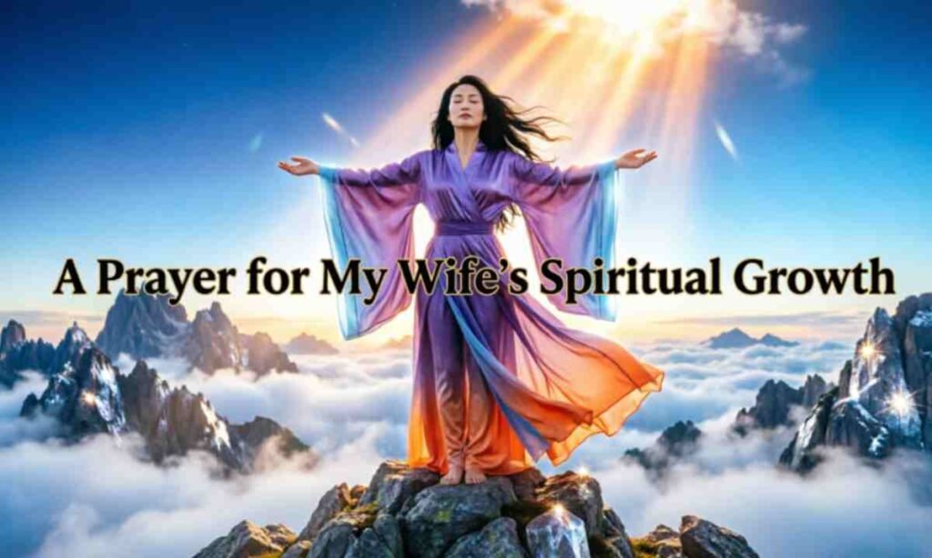 A Prayer for My Wife's Spiritual Growth