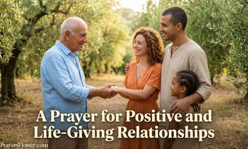 A Prayer for Positive and Life-Giving Relationships