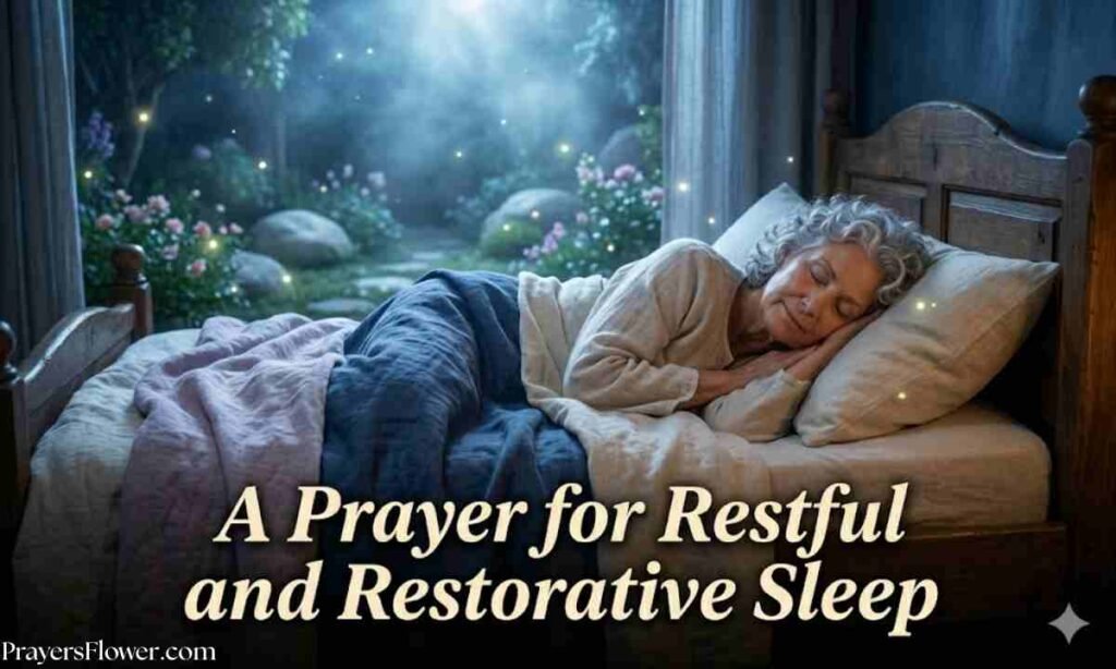 A Prayer for Restful and Restorative Sleep