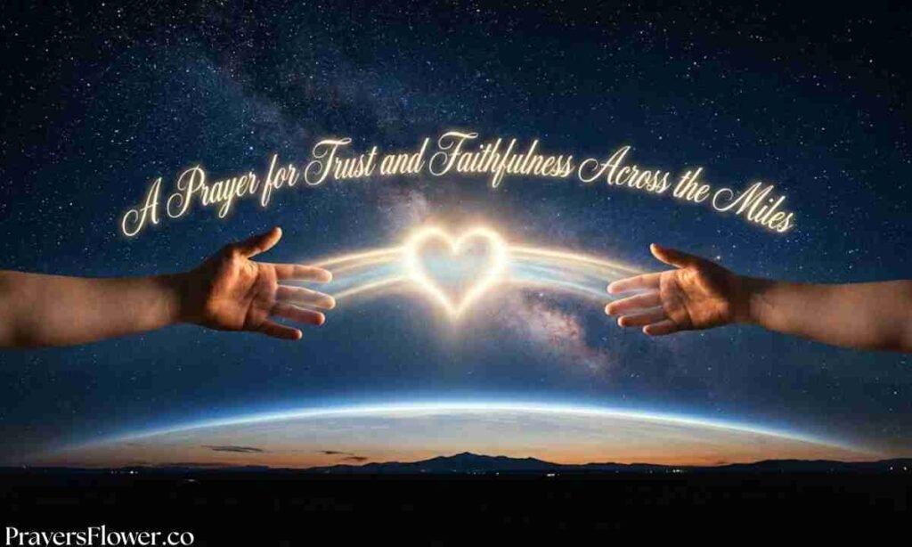 A Prayer for Trust and Faithfulness Across the Miles