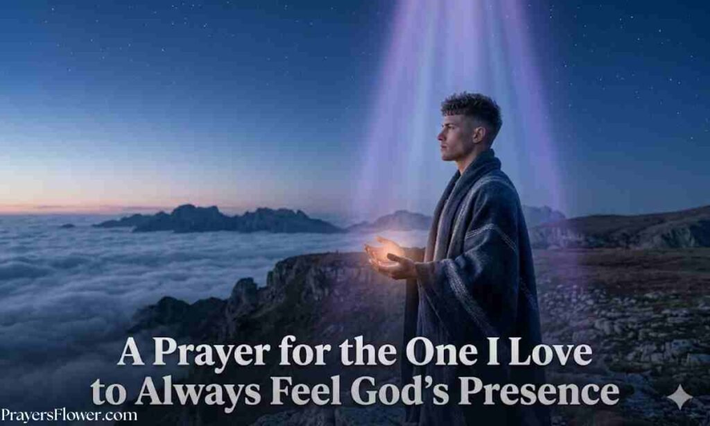 A Prayer for the One I Love to Always Feel God's Presence