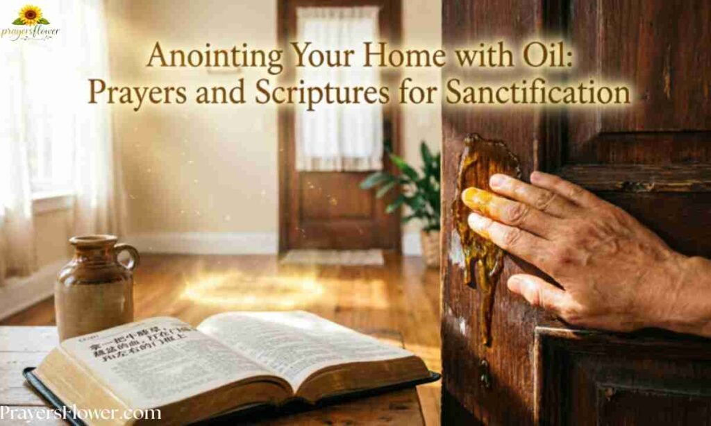 Anointing Your Home with Oil Prayers and Scriptures for Sanctification