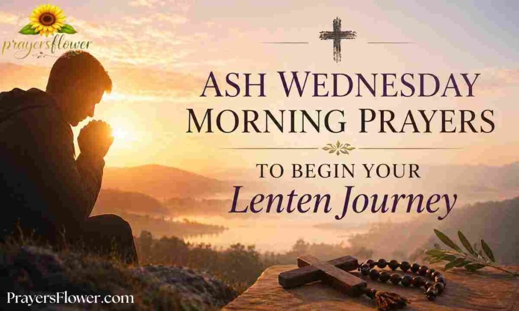 Ash Wednesday Morning Prayers to Begin Your Lenten Journey