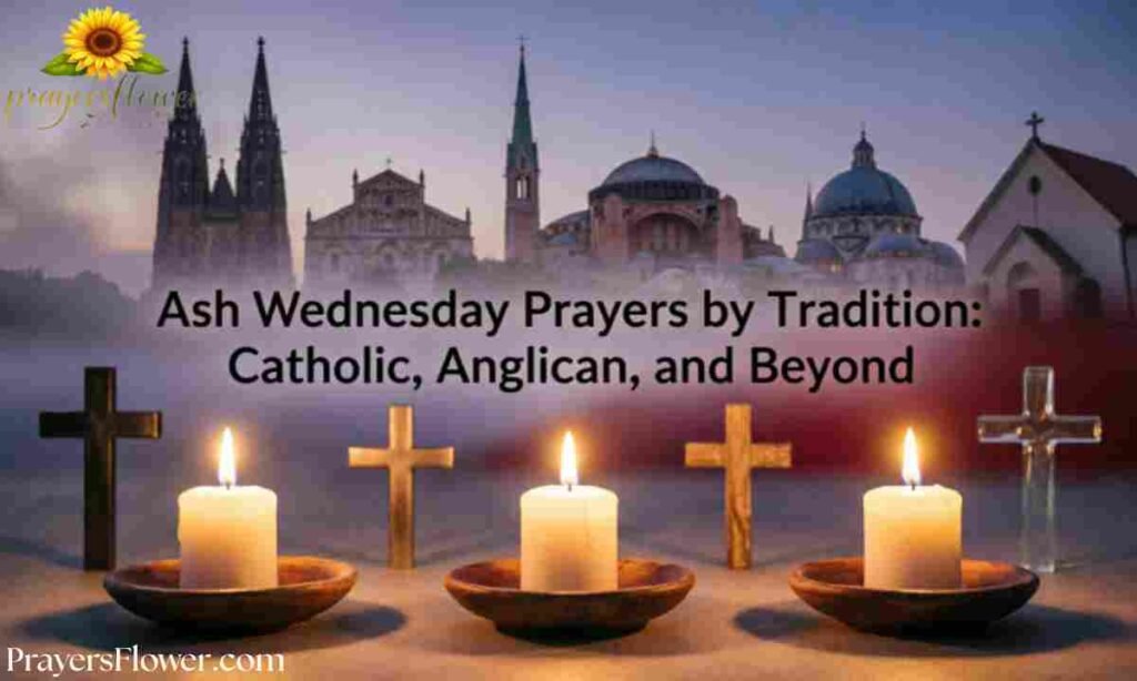 Ash Wednesday Prayers by Tradition Catholic, Anglican, and Beyond