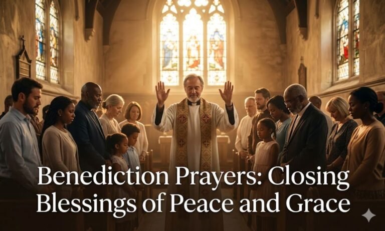 Benediction Prayers Closing Blessings of Peace and Grace