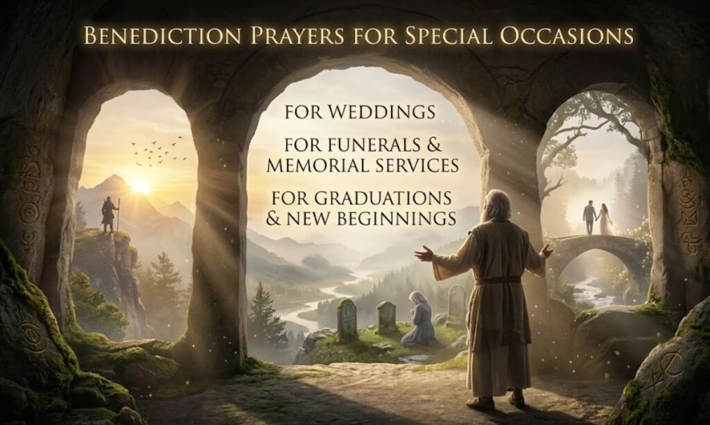 Benediction Prayers for Special Occasions