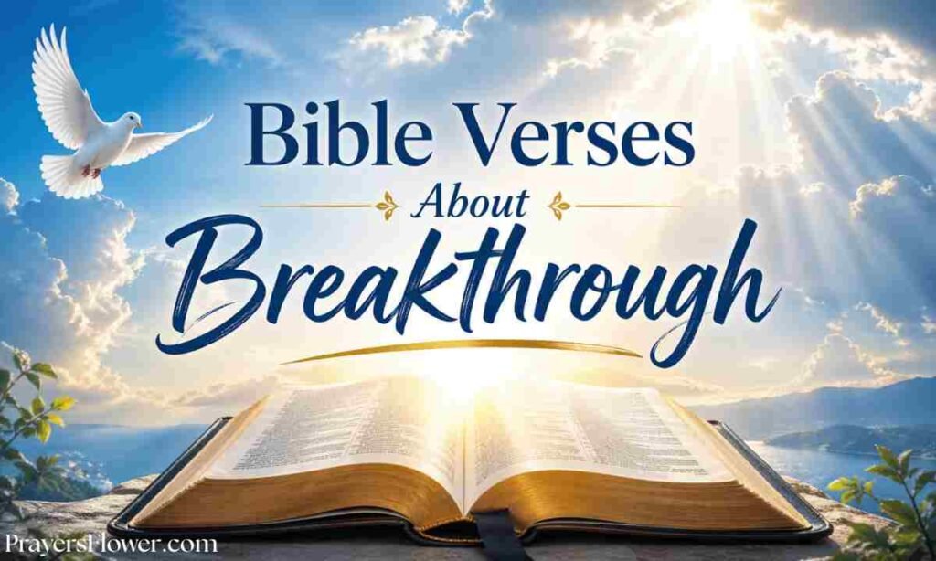 Bible Verses About Breakthrough