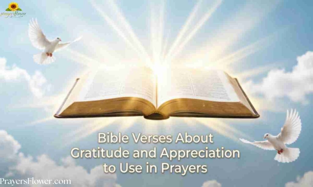 Bible Verses About Gratitude and Appreciation to Use in Prayers
