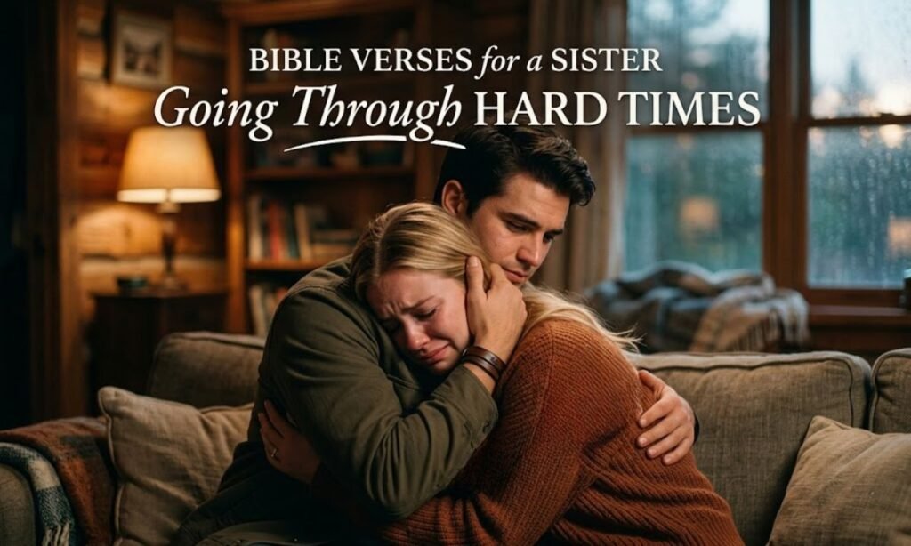 Bible Verses for a Sister Going Through Hard Times Bible Verses for Sister