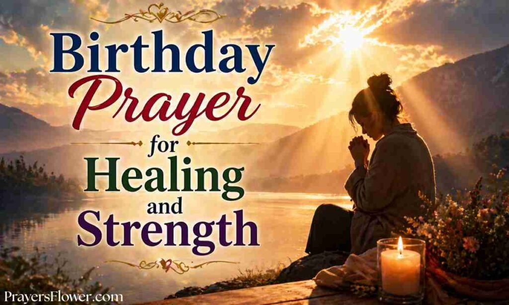 Birthday Prayer for Healing and Strength