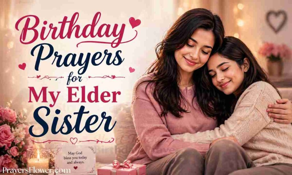 Birthday Prayers for My Elder Sister