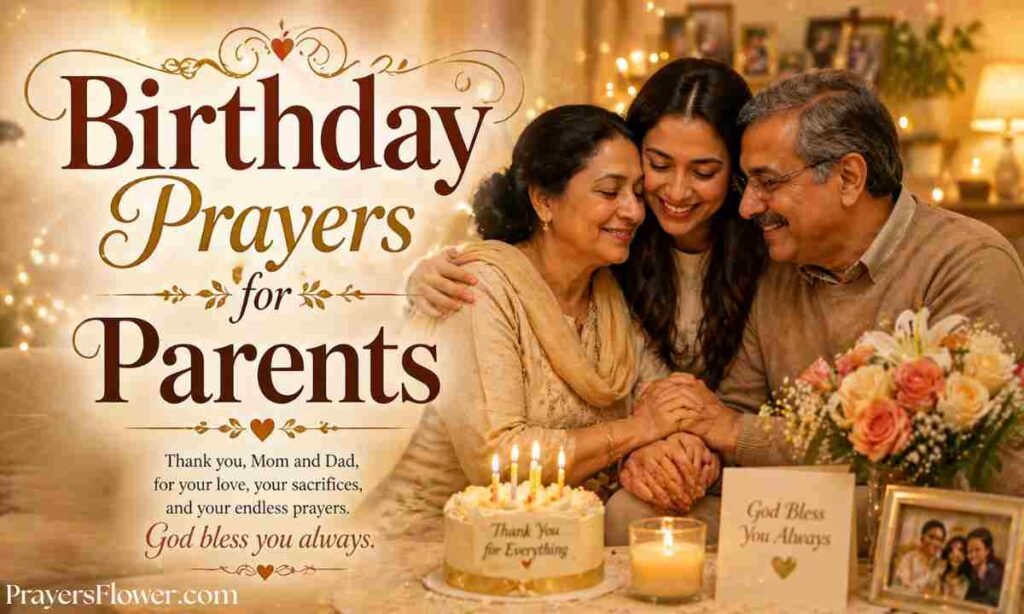 Birthday Prayers for Parents
