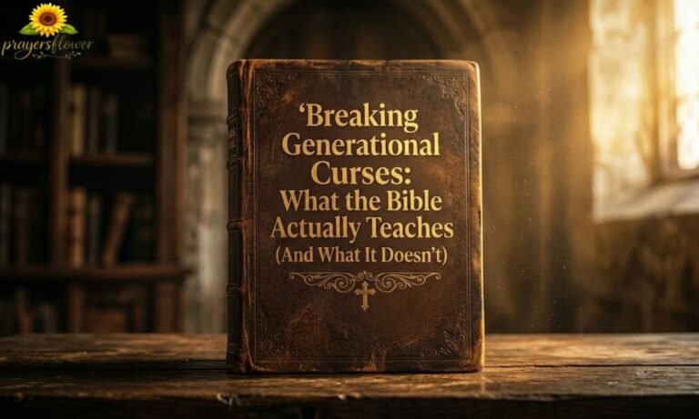 Breaking Generational Curses What the Bible Actually Teaches (And What It Doesn't)