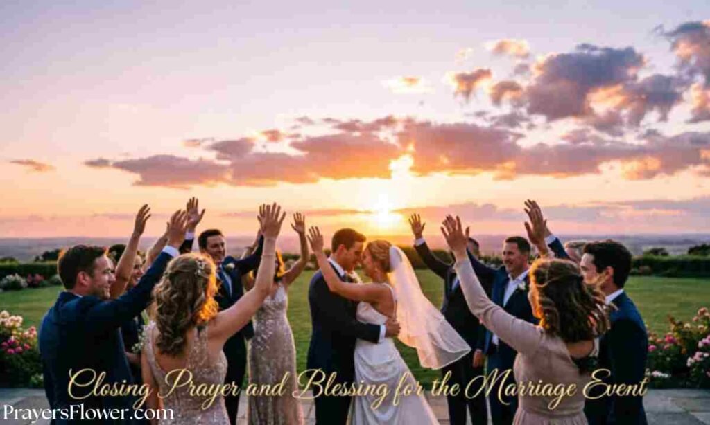 Closing Prayer and Blessing for the Marriage Event