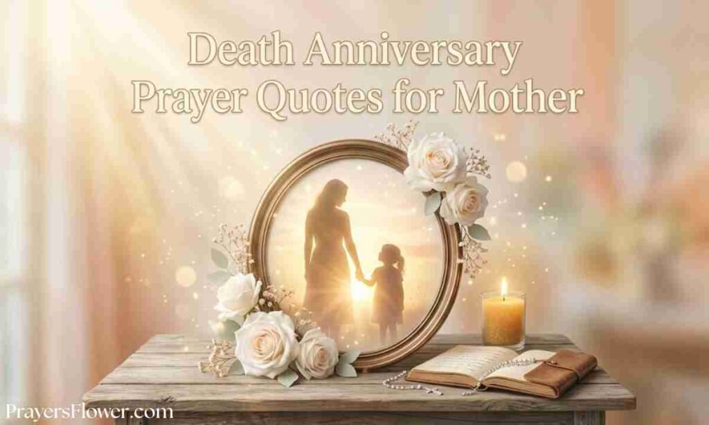 Death Anniversary Prayer Quotes for Mother