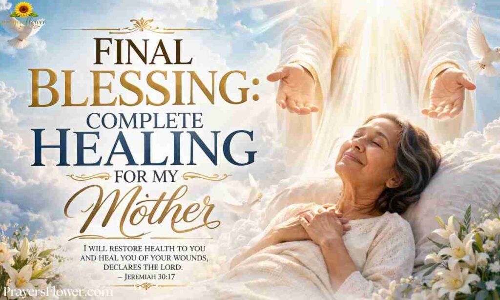 Final Blessing Complete Healing for My Mother