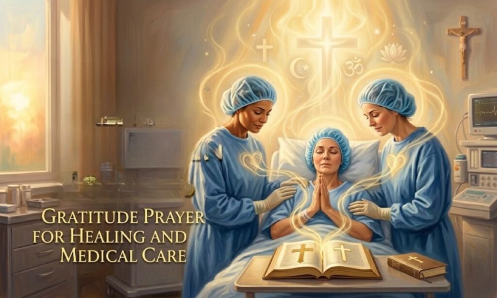 Gratitude Prayer for Healing and Medical Care
