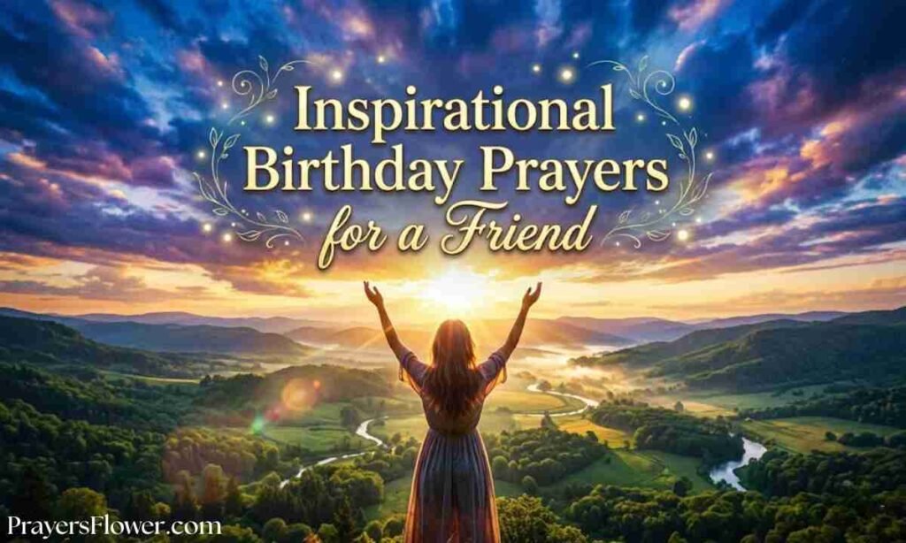 Inspirational Birthday Prayers for a Friend