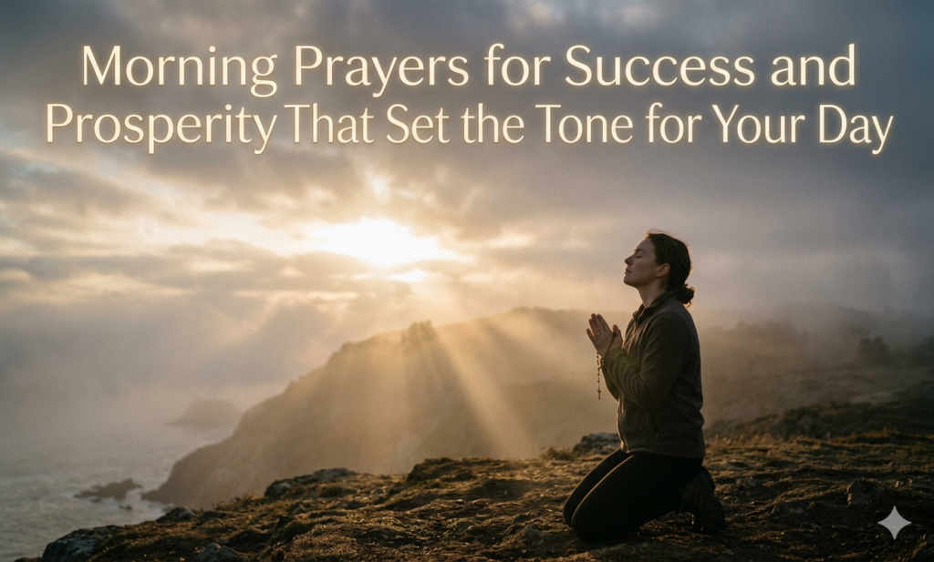 Morning Prayers for Success and Prosperity That Set the Tone for Your Day