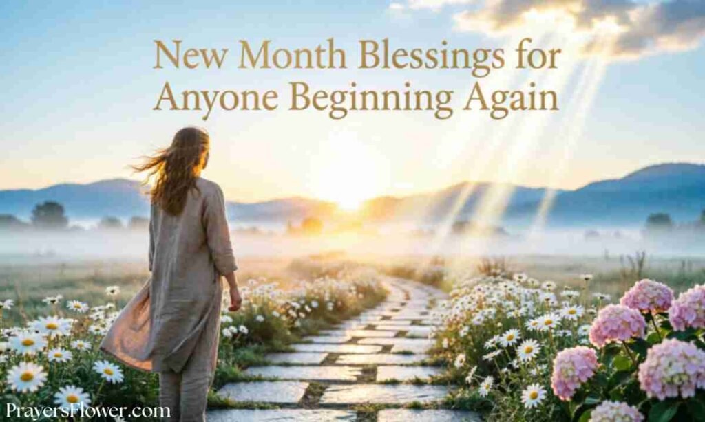 New Month Blessings for Anyone Beginning Again