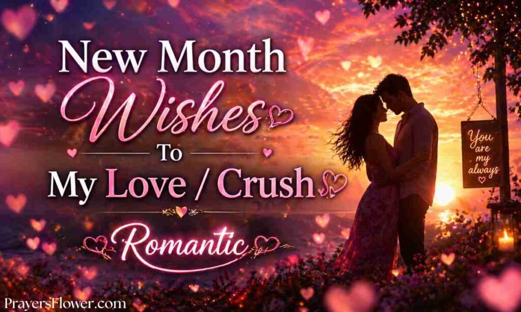 New Month Wishes To My Love  Crush — Romantic