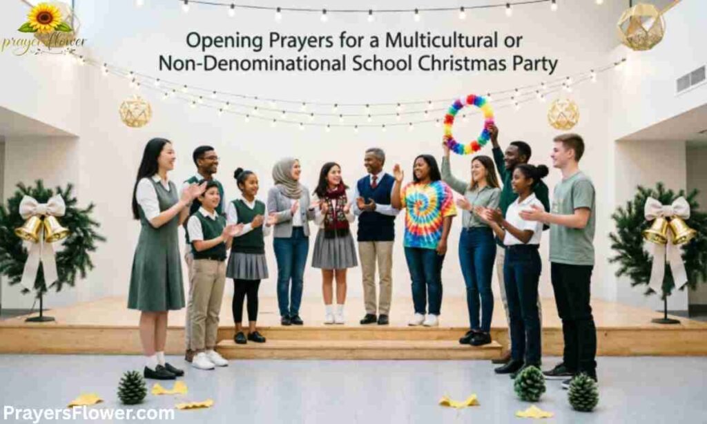 Opening Prayers for a Multicultural or Non-Denominational School Christmas Party