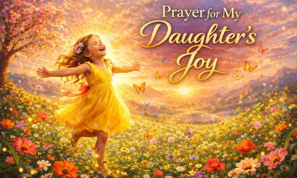 Prayer for My Daughter's Joy