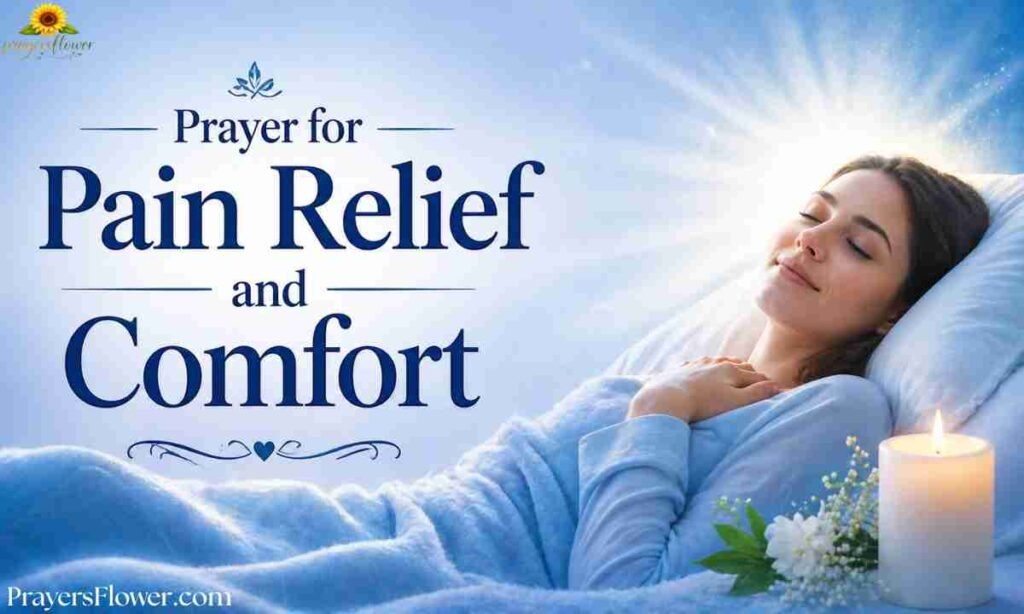 Prayer for Pain Relief and Comfort