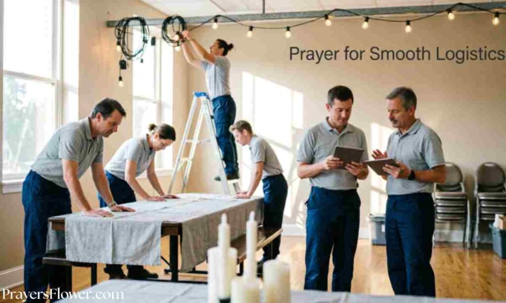 Prayer for Smooth Logistics