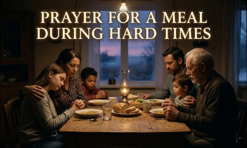 Prayer for a Meal During Hard Times  29 Short Powerful Prayers Before Meals